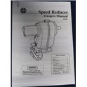 Shopsmith Speed Reducer printed paper instruction manual