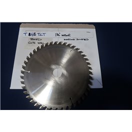 10 inch TCT Sawblade for 1&frac14;" arbor 42 Tooth USED