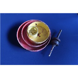 Industrial Holesaw, heavy duty set for masonary