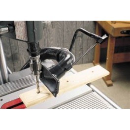 Dust collection vacuum extention