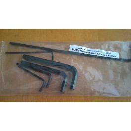 Hardware Allen key pack including T-Handle Hex Wrench 