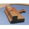 Antique wooden woodworking plane for Bullnose beading