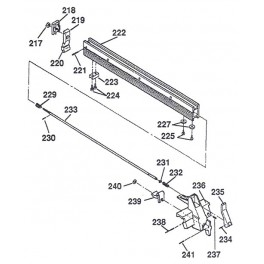 Mark V 510 Rip Fence Clamp repair kit (part 219-221)
