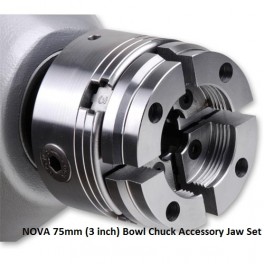 NOVA 75mm Bowl Chuck Accessory Jaw Set 6014