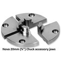 NOVA Mini 20mm (¾") Chuck Accessory Jaw Set