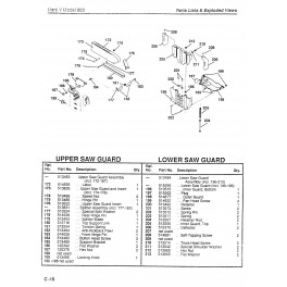 500 Upper Saw Guard Assembly Mark V Part 189