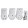 Remote control 13a sockets x 3 with remote inc battery