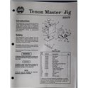 Shopsmith Tenon Master printed manual 