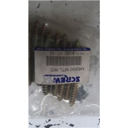 M6 x 50mm Wood To Metal Dowel Screw Pack of 50 