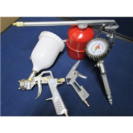 Air tools kit for your Workshop Compressor 