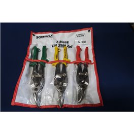 Tin snips set of 3 from SCREWFIX