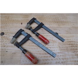 F clamps- Quick slide wood Clamps 50x150mm set 2