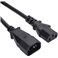 Power Extension Cable IEC Kettle Male to Female UPS Lead C13-C14 Mains 240V